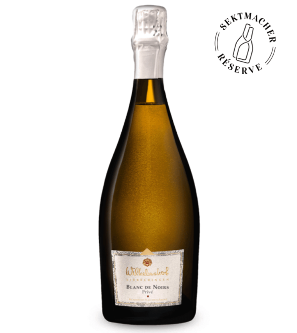 Blanc de Noir Privé Winzersekt Weingut Wilhelmshof Siebeldingen Pfalz
