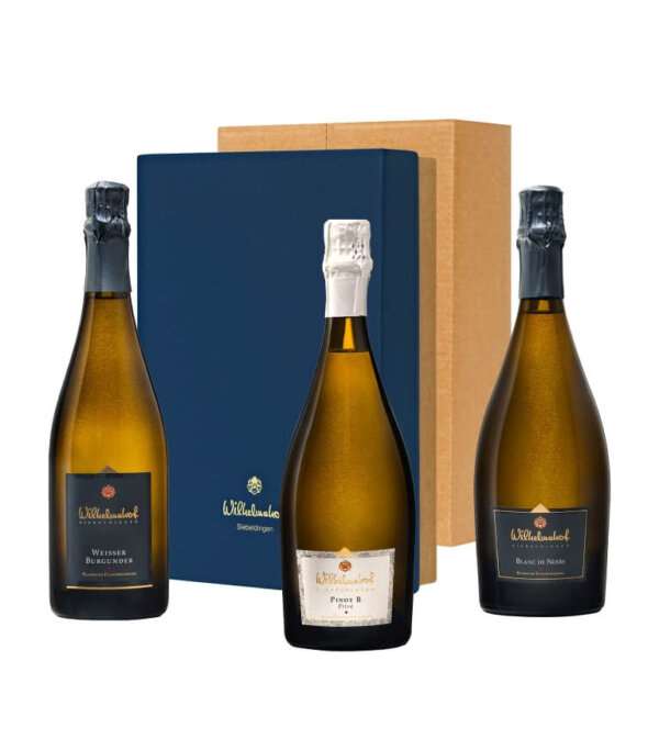 Drei-Flaschen-Sekt-Praesent-Weingut-Sektgut-Wilhelmshof-Siebeldingen-Pfalz