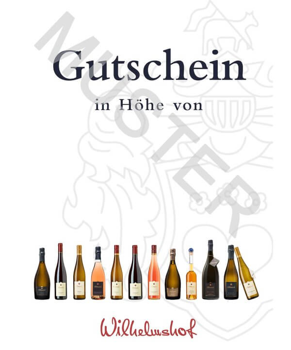 Gutschein 150 Weingut Wilhelmshof