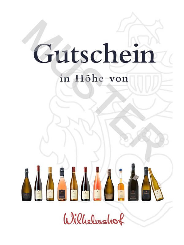 Gutschein 150 Weingut Wilhelmshof