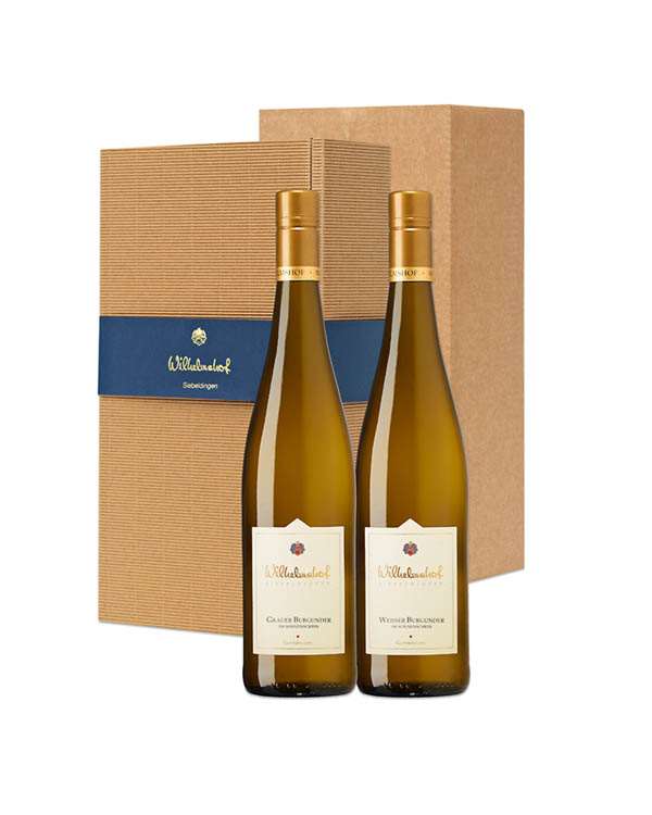 Weißwein-Präsent BURGUNDER Weingeschenk