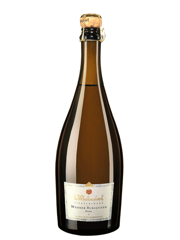 Weißer Burgunder Privé Crémant Sekt brut nature 2018