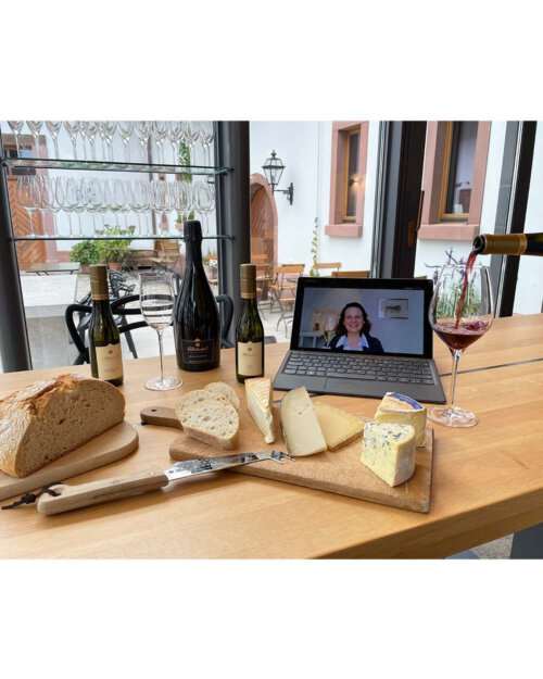 Wilhelmshof Wein-Käse Degustation Weinprobe online