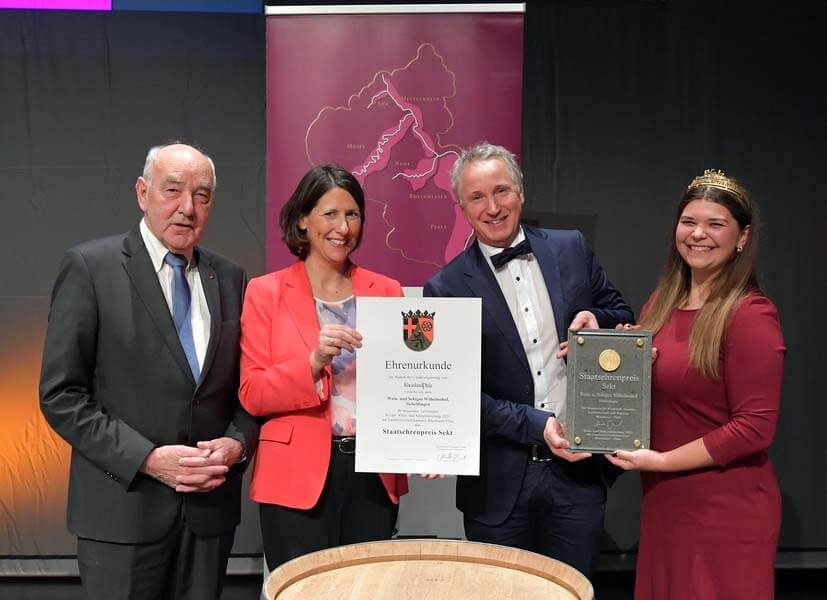 Weingut Wilhelmshof Thorsten Ochocki Staatsehrenpreis Sekt