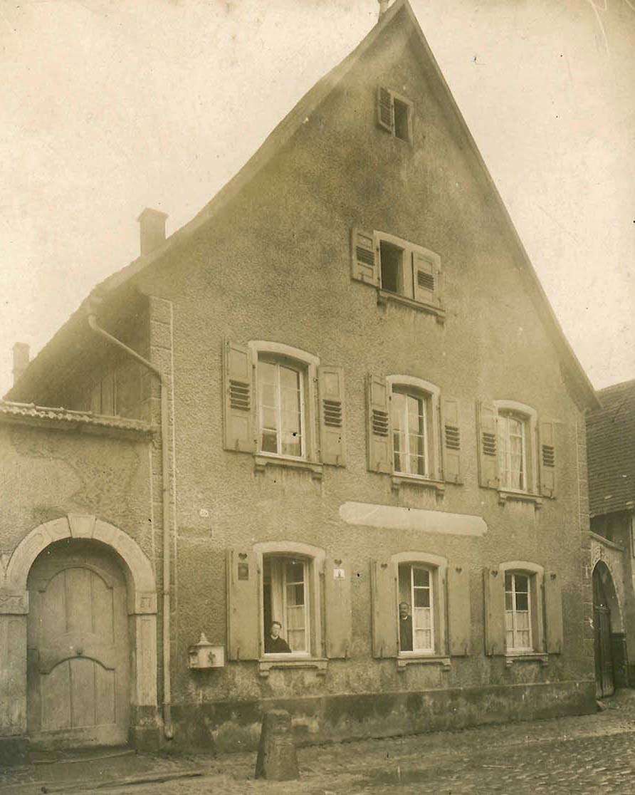 Altes Gebäude Weingut Wilhelmshof Geschichte