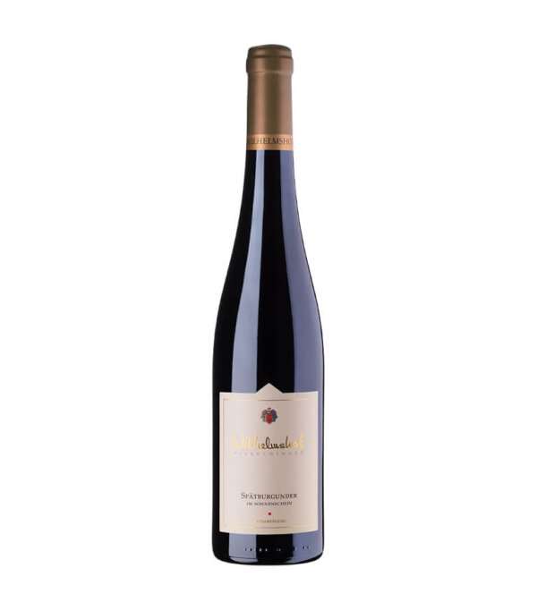 Spaetburgunder-Im-Sonnenschein-Spaetlese-0-5l-Rotwein-trocken-weingut-wilhelmshof-siebeldingen-pfalz