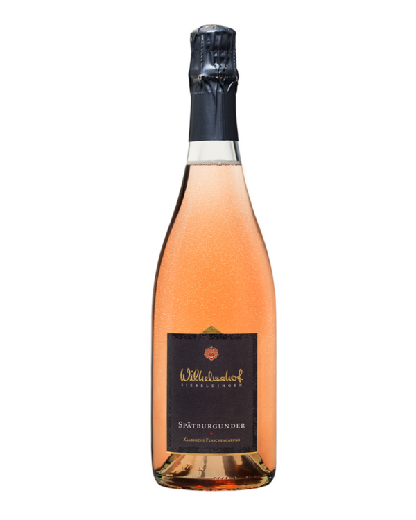 Spätburgunder Rose Sekt klassische Flaschengärung Pfalz