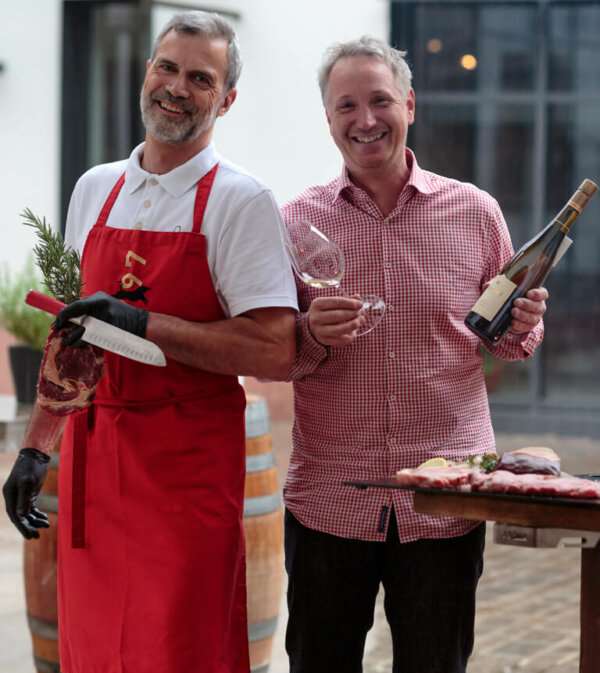 Wein-Meat-ing-Metzger-Joachim-Weingut-Sektgut-Wilhelmshof-Siebeldingen-Pfalz