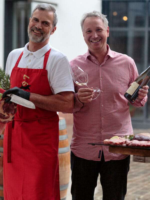 Wein-Meat-ing-Metzger-Joachim-Weingut-Sektgut-Wilhelmshof-Siebeldingen-Pfalz