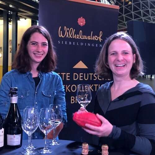Sekt und schokolade im Weingut Wilhelmsof