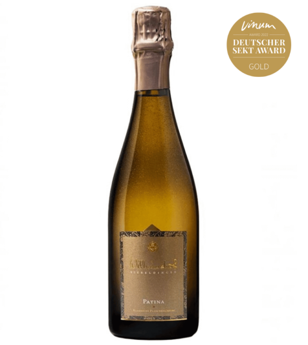 Sektflasche Riesling Winzersekt Pfalz Wilhelmshof